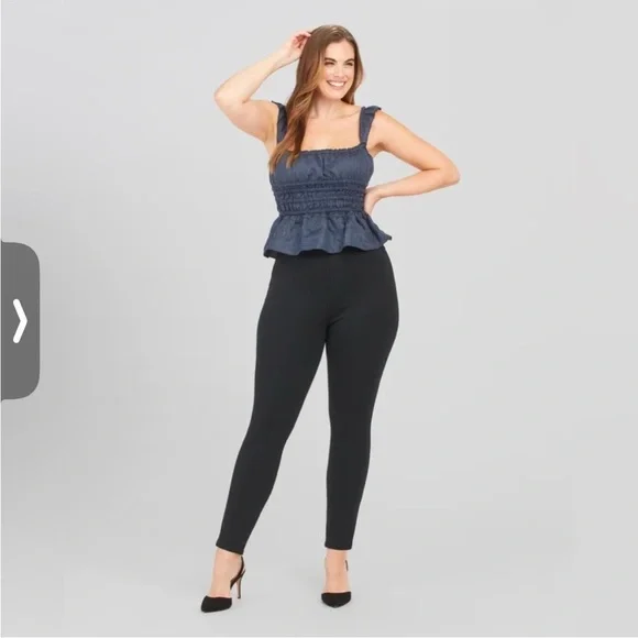 SPANX The Perfect Pant, Ankle 4-Pocket - Classic Black - Picture 1 of 8